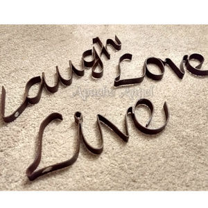 Wrought Iron Accents - Live Love Laugh Wrought Iron Wall decor Wrought Iron Accents - Live Love Laugh Wrought Iron Wall decor